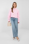 Kurtka Damska Model IT-KR-FL9993.77 Light Pink - Rue Paris