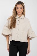 Kurtka Damska Model IT-KR-FL9998.85 Beige - Rue Paris