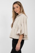 Kurtka Damska Model IT-KR-FL9998.85 Beige - Rue Paris