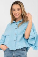 Kurtka Damska Model IT-KR-FL9998.85 Light Blue - Rue Paris