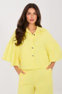 Kurtka Damska Model IT-KR-FL9998.85 Light Yellow - Rue Paris