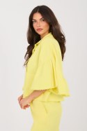 Kurtka Damska Model IT-KR-FL9998.85 Light Yellow - Rue Paris