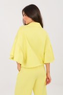 Kurtka Damska Model IT-KR-FL9998.85 Light Yellow - Rue Paris