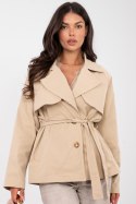 Płaszcz Damski Model IT-PL-FL10069.65 Camel - Rue Paris