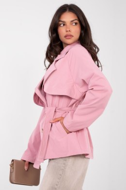 Płaszcz Damski Model IT-PL-FL10069.65 Light Pink - Rue Paris