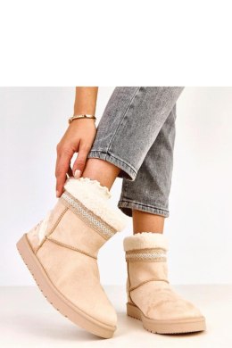 Śniegowce Model Sensila C2066-3 Beige - Solea