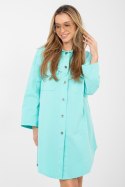 Sukienka Model IT-SK-FL6071.70 Turkus - Rue Paris