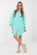Sukienka Model IT-SK-FL6071.70 Turkus - Rue Paris