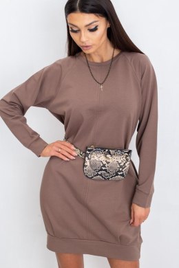 Sukienka Model RV-TU-5184.93P Brown - BFG