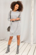 Sukienka Model RV-TU-5184.93P Grey - BFG