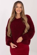 Sweter Damski Model CH-SW-72610.62 Bordo - Factory Price