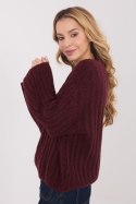 Sweter Damski Model MI-SW-1215.97 Bordo - Italy Moda