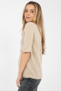 Sweter Damski Model MI-SW-1901.66 Beige - Italy Moda