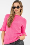 Sweter Damski Model MI-SW-1901.66 Dark Pink - Italy Moda