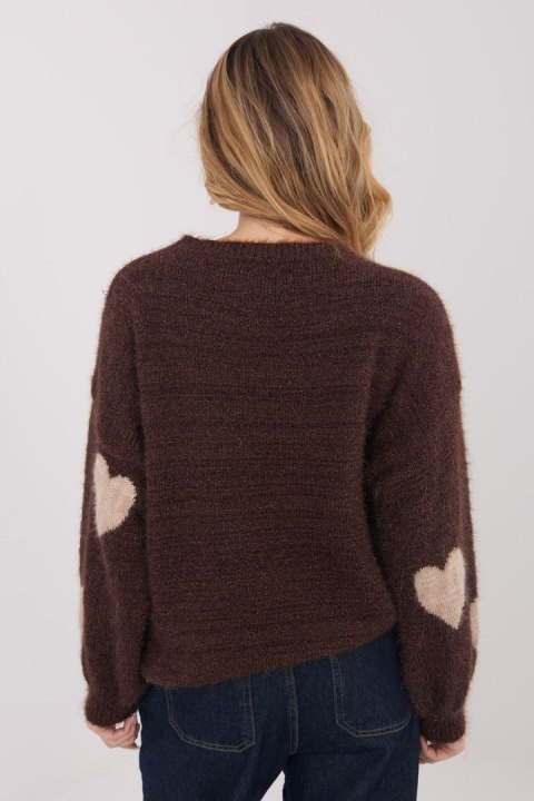 Sweter Damski Model MO-SW-1216.71 Brown - Italy Moda