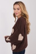 Sweter Damski Model MO-SW-1216.71 Brown - Italy Moda