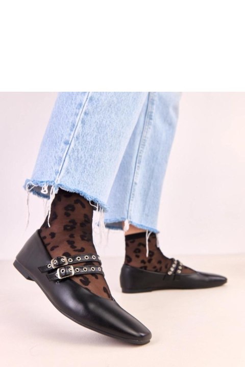 Baleriny Model Alfira Q2572 Black - Solea