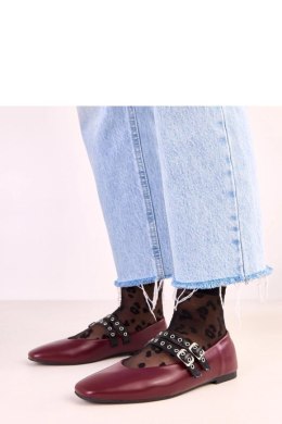 Baleriny Model Alfira Q2572 Bordo - Solea