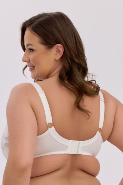 Biustonosz Soft Biustonosz Semi-Soft Model Keto 1134M Maxi Ecru/Mocca - Gaia