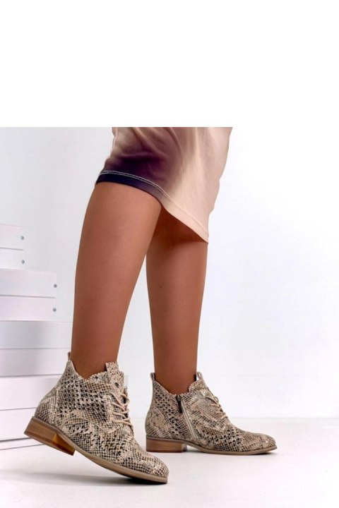 Botki Model Potocki 26-12091SN Beige - Solea