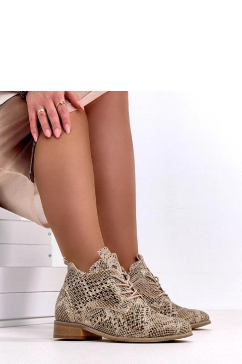 Botki Model Potocki 26-12091SN Beige - Solea