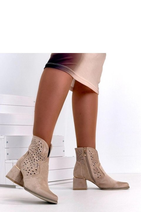 Botki Model Potocki 26-12757BG Beige - Solea