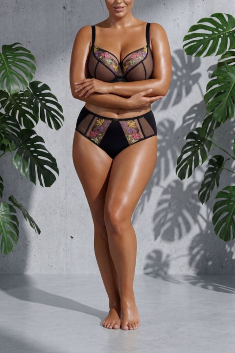 Figi Model Lilu B002 Brasil Black - Gorsenia Lingerie