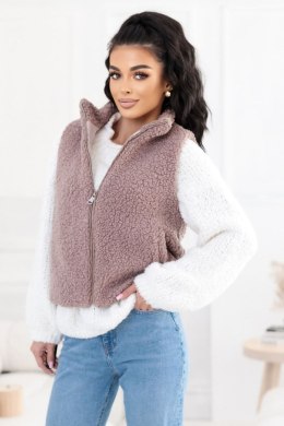 Kamizelka Model CS-KZ-1403.00P Dark Beige - Factory Price