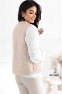 Kamizelka Model CS-KZ-1404.99P Light Beige - Factory Price