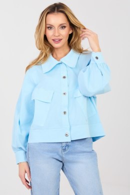 Koszula Damska Model IT-KR-FL10071.50 Light Blue - Rue Paris