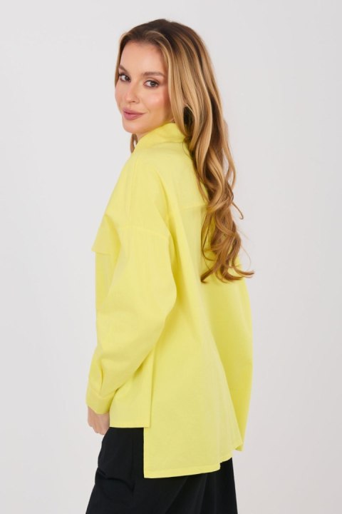 Koszula Damska Model IT-KS-FL9968.28 Yellow - Italy Moda