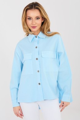 Koszula Damska Model IT-KS-FL9968.48 Light Blue - Italy Moda