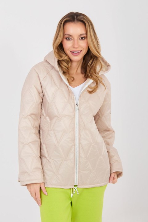 Kurtka Damska Model IT-KR-88925.15 Beige - Italy Moda
