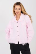 Kurtka Damska Model IT-KR-FL10001.54 Light Pink - Rue Paris