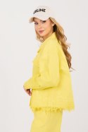 Kurtka Damska Model IT-KR-FL10001.54 Yellow - Rue Paris