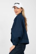 Kurtka Damska Model IT-KR-FL10071.09P Navy - Rue Paris