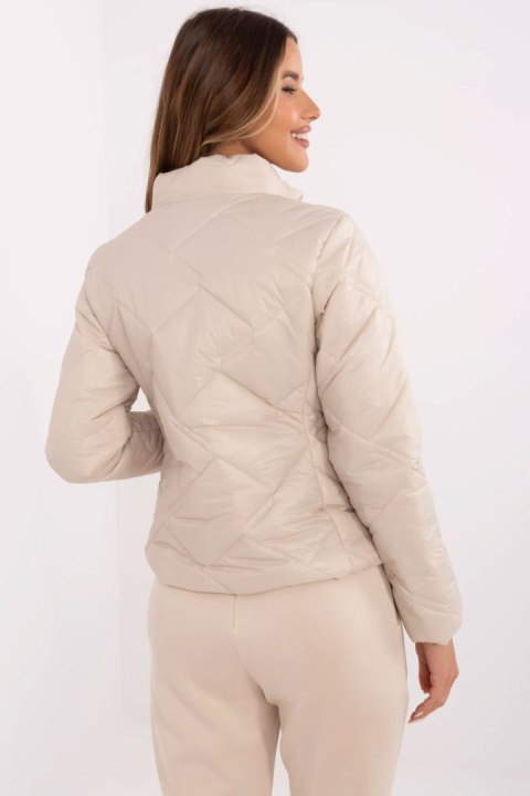 Kurtka Damska Model MI-KR-88630.60P Beige - Italy Moda