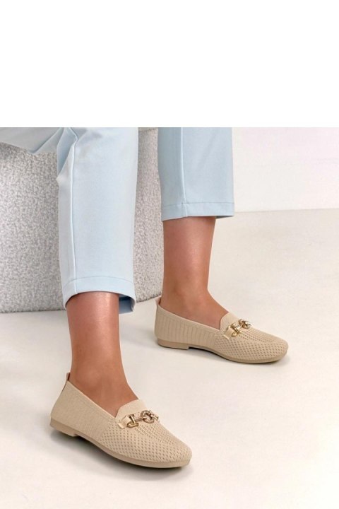 Mokasyny Model Mathilde 2931 Beige - Solea