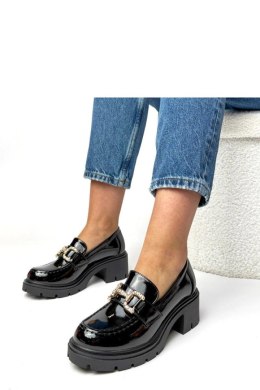 Mokasyny Model Paola 9093 Black - Solea