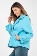 Płaszcz Damski Model IT-KR-97335.02 Light Blue - Factory Price