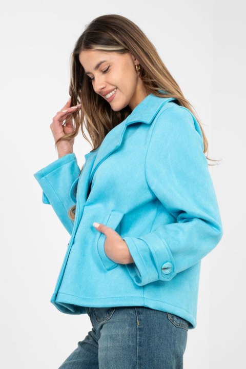 Płaszcz Damski Model IT-KR-97335.02 Light Blue - Factory Price
