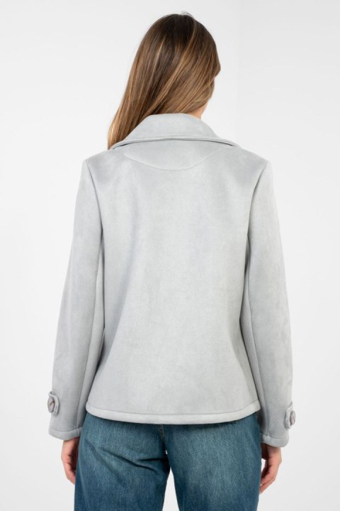 Płaszcz Damski Model IT-KR-97335.04 Light Grey - Factory Price
