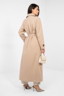 Płaszcz Damski Model IT-PL-97035.16 Dark Beige - Factory Price