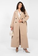 Płaszcz Damski Model IT-PL-97035.16 Dark Beige - Factory Price