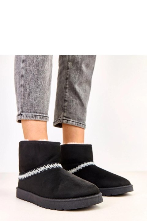 Śniegowce Model Karolla C2076-1 Black - Solea