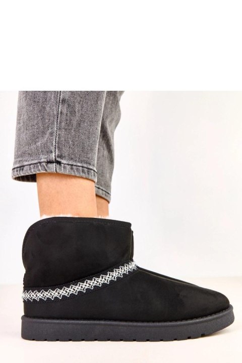 Śniegowce Model Karolla C2076-1 Black - Solea