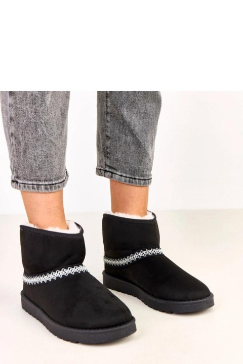 Śniegowce Model Karolla C2076-1 Black - Solea