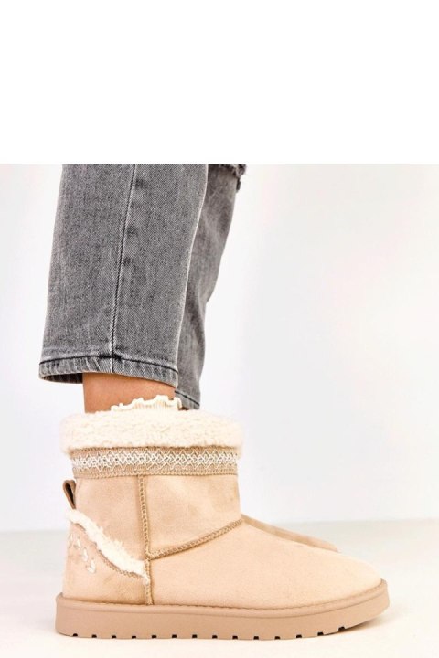 Śniegowce Model Sensila C2066-3 Beige - Solea