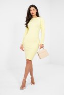 Sukienka Model RV-SK-A1049.27 Light Yellow - Rue Paris