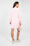 Sukienka Model RV-SK-A1064.09 Light Pink - Rue Paris